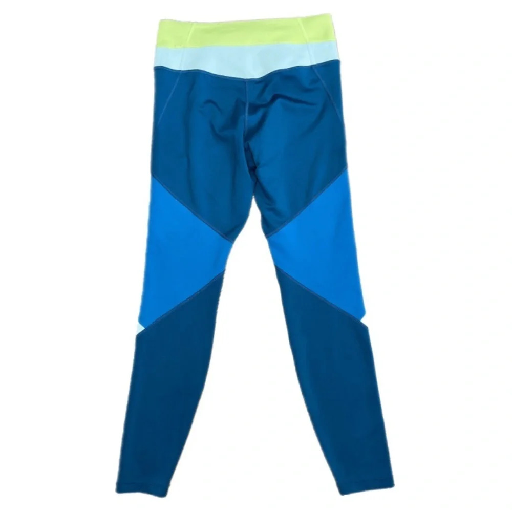 Nike Training One leggings in color block blue - Picture 3 of 4